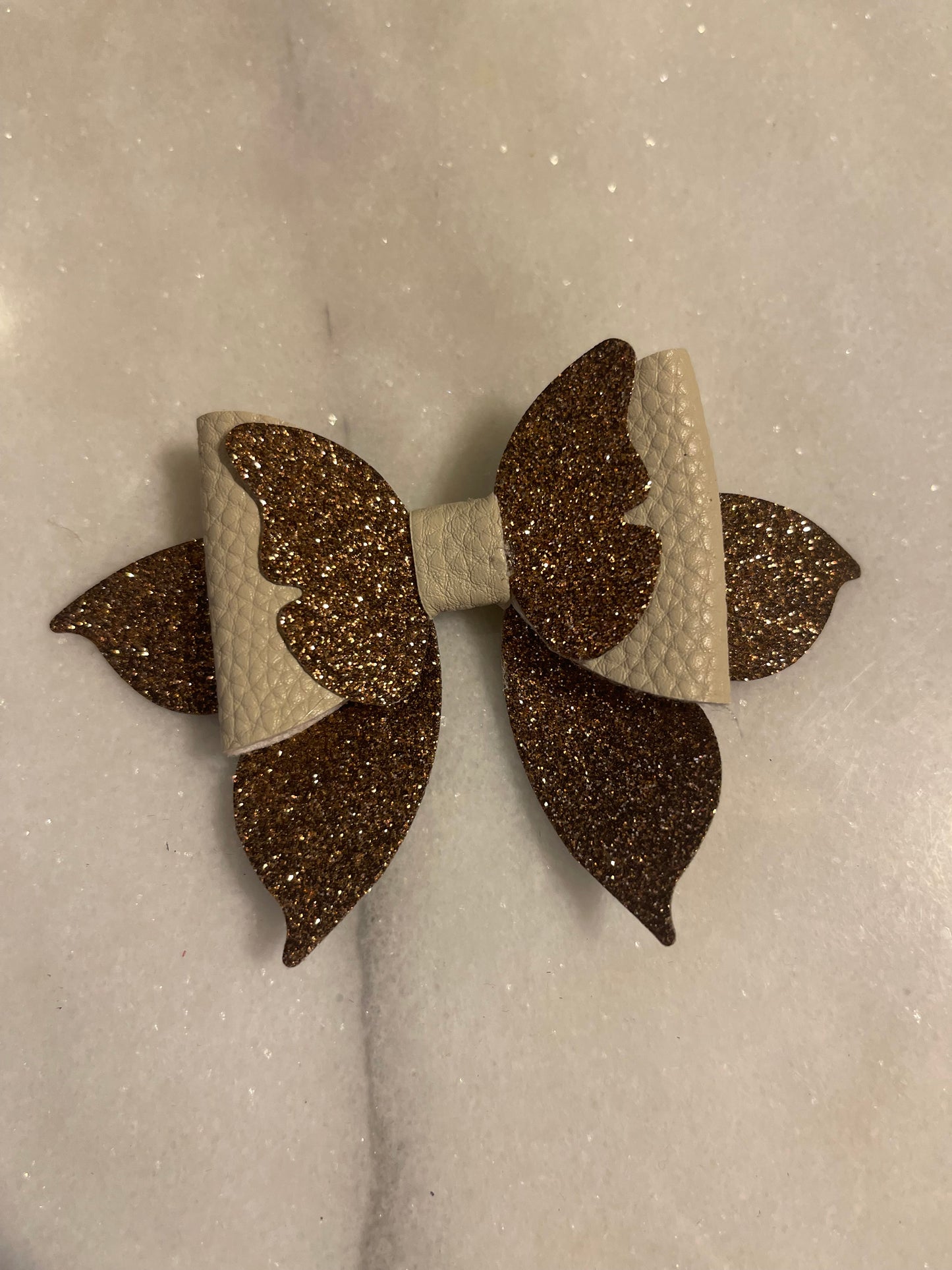 Brown Butterfly Bow