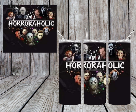 Horroraholic Tumbler