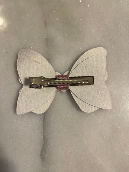 Pink Cheetah Bow