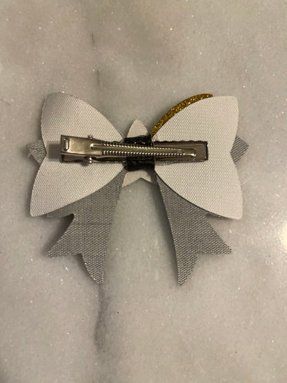 Black/Gold Bow