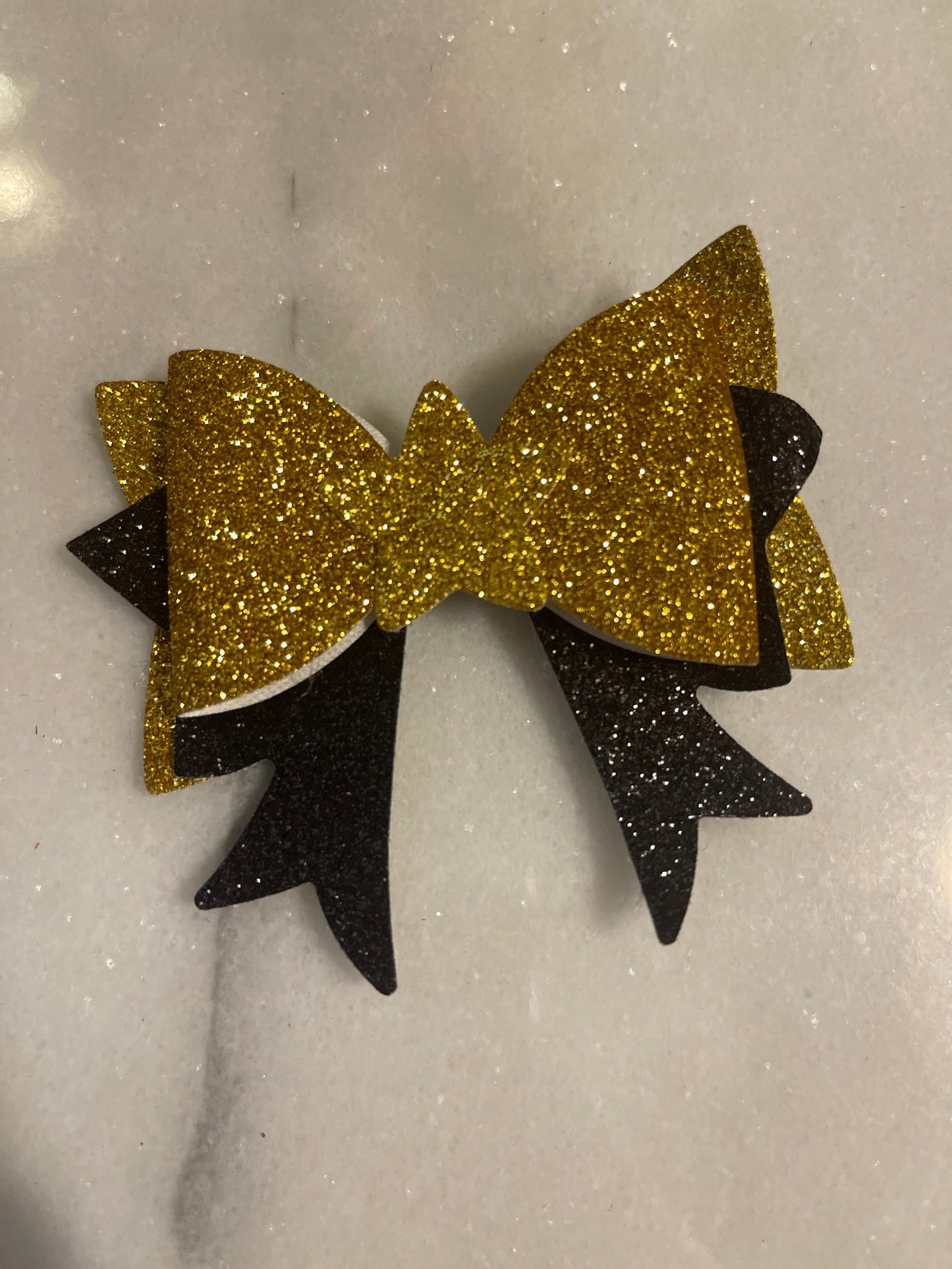 Black/Gold Bow