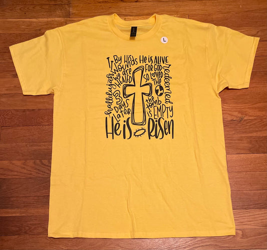 He Is Risen - Adult Large